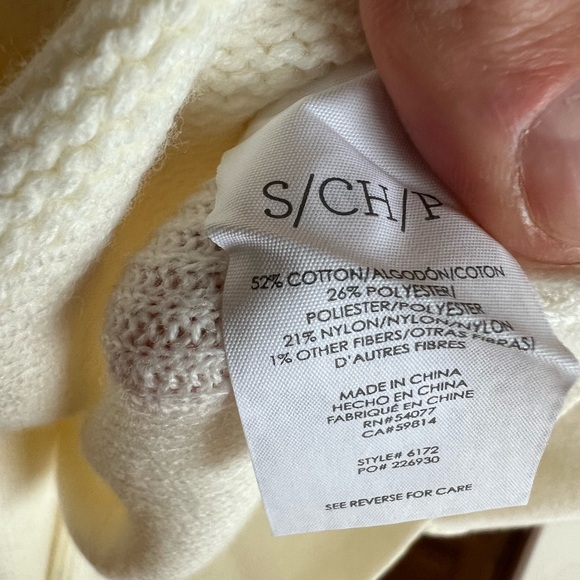 Cabi Easy Pullover in vintage white. New with tag. Size small. - Picture 2 of 7